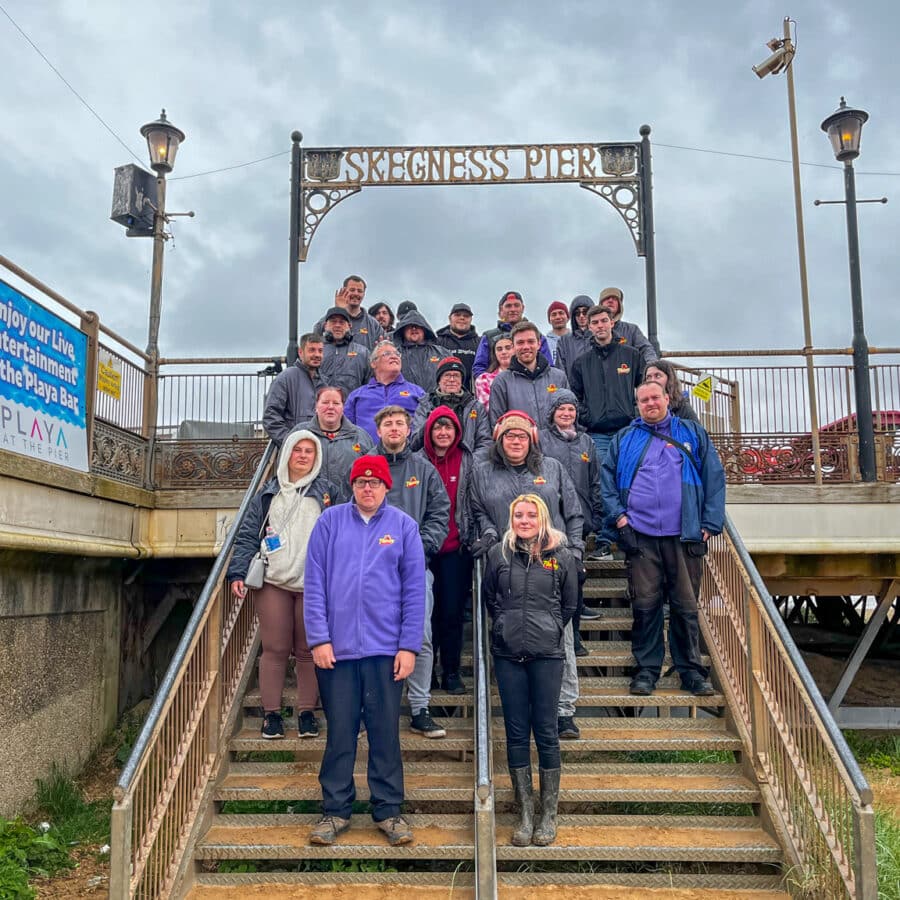 Fantasy Island and Skegness Pier host a successful beach clean-up ...